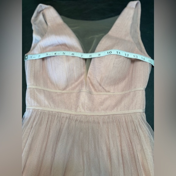 Jenny Yoo Tulle Dress, Whipped Apricot, Size 2 - Picture 14 of 16